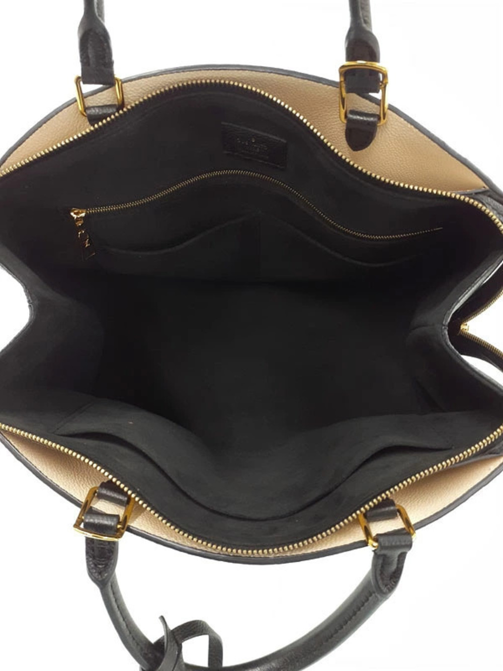 Louis Vuitton Bicolor Monogram Empreinte Grand Palais Top Bag Leather Black - Picture 3 of 9